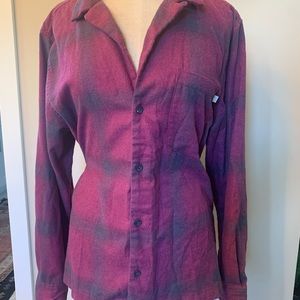 Urban Outfitter fuchsia plaid flannel